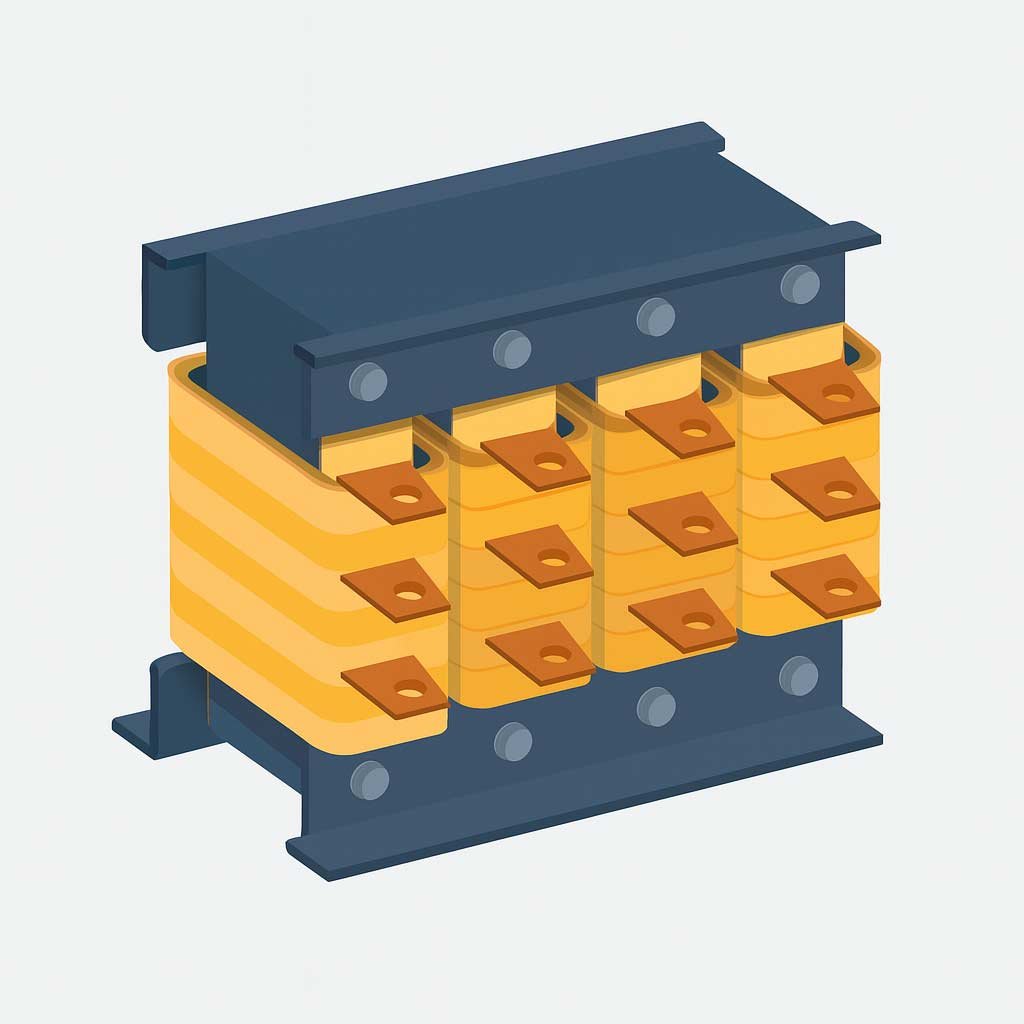 Autotransformer for starting induction motors